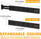SpaceAid Bamboo Drawer Dividers - Image 4