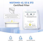 Waterdrop PT-72P Glass Water Filter Pitcher, Eco-Friendly, NSF/ANSI 53 - Image 4