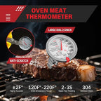 AWLKIM 5 Pack Professional Kitchen Food Thermometer Set – Includes Instant Read - Image 3