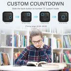 Rotating Pomodoro Timer 5, 10 50 Minutes Preset, Desk Productivity Timer w/Gra - Image 4