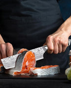 MOSFiATA 7” Nakiri Chef's Knife - Image 6