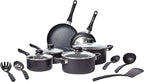 Amazon Basics Non-Stick Kitchen Cookware 15-Piece Set by AmazonBasics