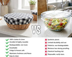 Reusable Bowl Covers, 5 Size Stretch Cloth Bowl Covers - Image 3