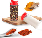 RoyalHouse 6 Pack 16 Oz Plastic Spice Jars - Image 5