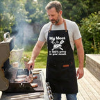 My Meat is 100% Going in Your Mouth Sign Apron - Image 7