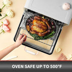 JY COOKMENT 15.7" Enameled Oval Roaster - Image 7