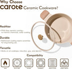 CAROTE 5 Qt Nonstick Stock Pot - Image 5