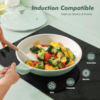 SENSARTE Nonstick Ceramic Frying Pan 11-Inch, Healthy Non Toxic Skillet - Image 5