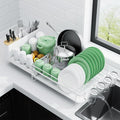 Kitsure Extendable Dish Drying Rack, Large Drying Dish Rack by Kitsure