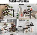 Countertop Organizer Organization 3 Tier Kitchen Corner Shelves Adjustable - Image 6