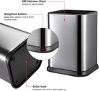 RedCall Stainless Steel Kitchen Utensil Holder - Image 4