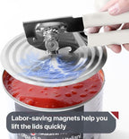 Commercial Can Opener, UHIYEE Hand Crank Can Opener Manual Heavy Duty - Image 4