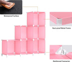 HOMIDEC 6-Cube Storage Shelf, Storage Bookcase Bookshelf - Image 7