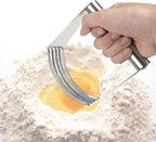 Dough Blender, 4.6 Inch x 4 Inch Stainless Steel Pastry Cutter - Image 5