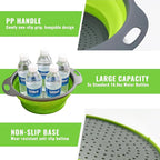 2 Pack Collapsible Silicone Colander - Image 5