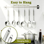 Stainless Steel Kitchen Utensils Set - Image 5