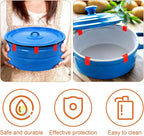 12pcs Dutch Oven Lid Protector Clips, Silicone Cookware Pan Protector Clips Pot - Image 6