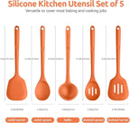 Silicone Kitchen Cooking Utensil Set: U-Taste 600ºF Heat Resistant 13.6in Extra - Image 2