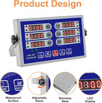 Kitchen Timers for Cooking – 6 Channel Commercial Kitchen Timer Restaurant - Image 6