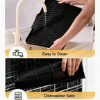 Silicone Dish Drying Mat for Kitchen Counter Sink, Non-Slip dish drying Pad - Image 5