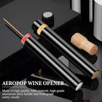 2pcs Arropop Wine Opener, Travel Portable Pocket Air Pressure Pump Bottle Open - Image 2