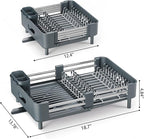 Urackify Stainless Steel Dish Drying Rack - Image 2