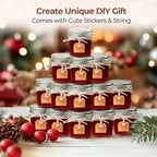 ComSaf Small Mason Jars 2 oz, Small Canning Jars, Mini Glass Jar - Image 6