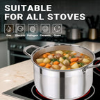 Kirecoo Stainless Steel Stock Pot - Image 6