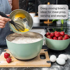 WHYSKO Stainless Steel Mixing Bowls Set of 3 - Image 3