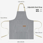 NLUS 2 Pack Cooking Aprons for Women - Image 4