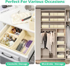 Drawer Clothing Organizer 16-Pack, Fabric Folding Wardrobe Organizer - Image 7