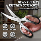 TIJERAS Kitchen Scissors Set Black - Image 4