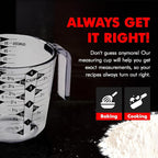 Chef Craft Select Plastic Measuring Cup, 4 Cup - Image 3