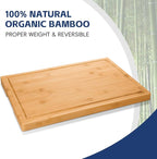 Hiware 3-piece Bamboo Cutting Boards - Image 3