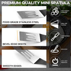 Small Spatula 2 PCS, Mini Serving Spatula - Image 2