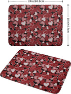 Valentines Day Dish Drying Mat for Kitchen Counter 24x18 Inch Love Drying Mat - Image 4