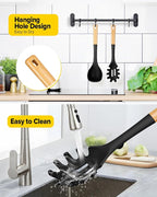 Silicone Soup Ladle and Spaghetti Spoon Set - Image 6