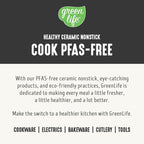 GreenLife 16 Piece Nonstick Cookware Set, Soft Grip Non-Toxic PFAS-Free Ceramic - Image 9