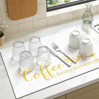Findosom Dish Drying Mat, Cuttable Drying Mat - Image 4