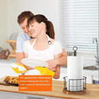 Homode Paper Towel Holder Stand, Countertop Paper Towel Holder - Image 5