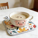 3 Pcs Kitchen Stuff, Wild Floral Kitchen Oven Mitts and Pot Holders Sets - Image 7