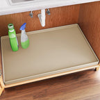 FLATO Waterproof Under Sink Mat 25" x 22" Shelf Liner by Unknown