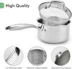 2.5 Quart Stainless Steel Pot Saucepan - Image 3
