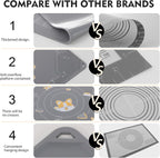 Ourokhome Silicone Baking Mat Sheet and Pastry Dough Cutter, 0.5 Inch Thick - Image 5