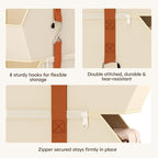 Homsorout Hanging Closet Organizer 4 Tier - Image 8