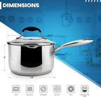 AVACRAFT Stainless Steel Saucepan - Image 2