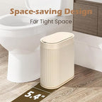 SYNCVIBE Bathroom Trash Can - Image 3