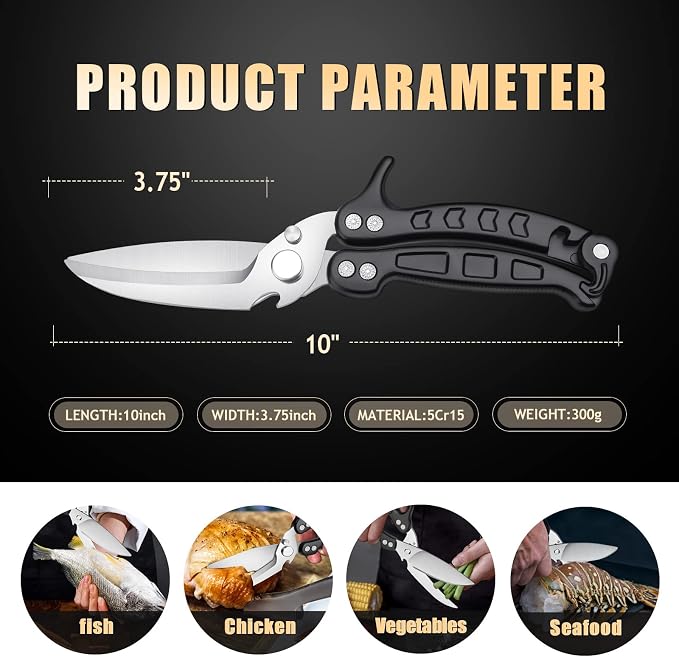 DRAGON RIOT Heavy Duty Poultry Shears - Image 3