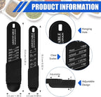 6 Pcs Adjustable Measuring Spoon Plastic Tablespoon and Teaspoon Set Baking - Image 2