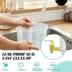 1 Pack Drink Dispenser for Parties 1.6 Gallon, Large 6L Plastic Water Dispenser - Image 3